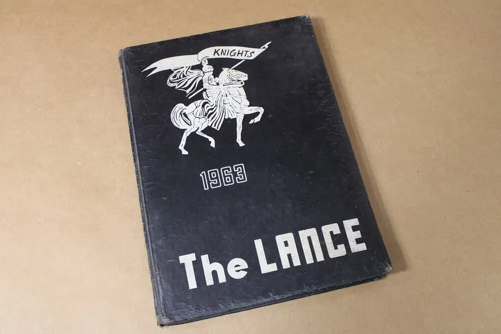 VTG. 1963 The Lance West Lauderdale High School's 1st Yearbook, Collinsville, MS